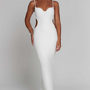 Celine Maxi Haljina - Bijela