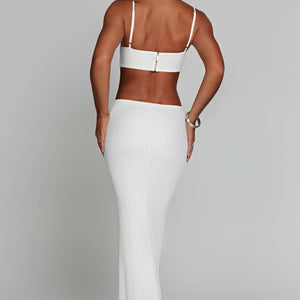 Celine Maxi Haljina - Bijela