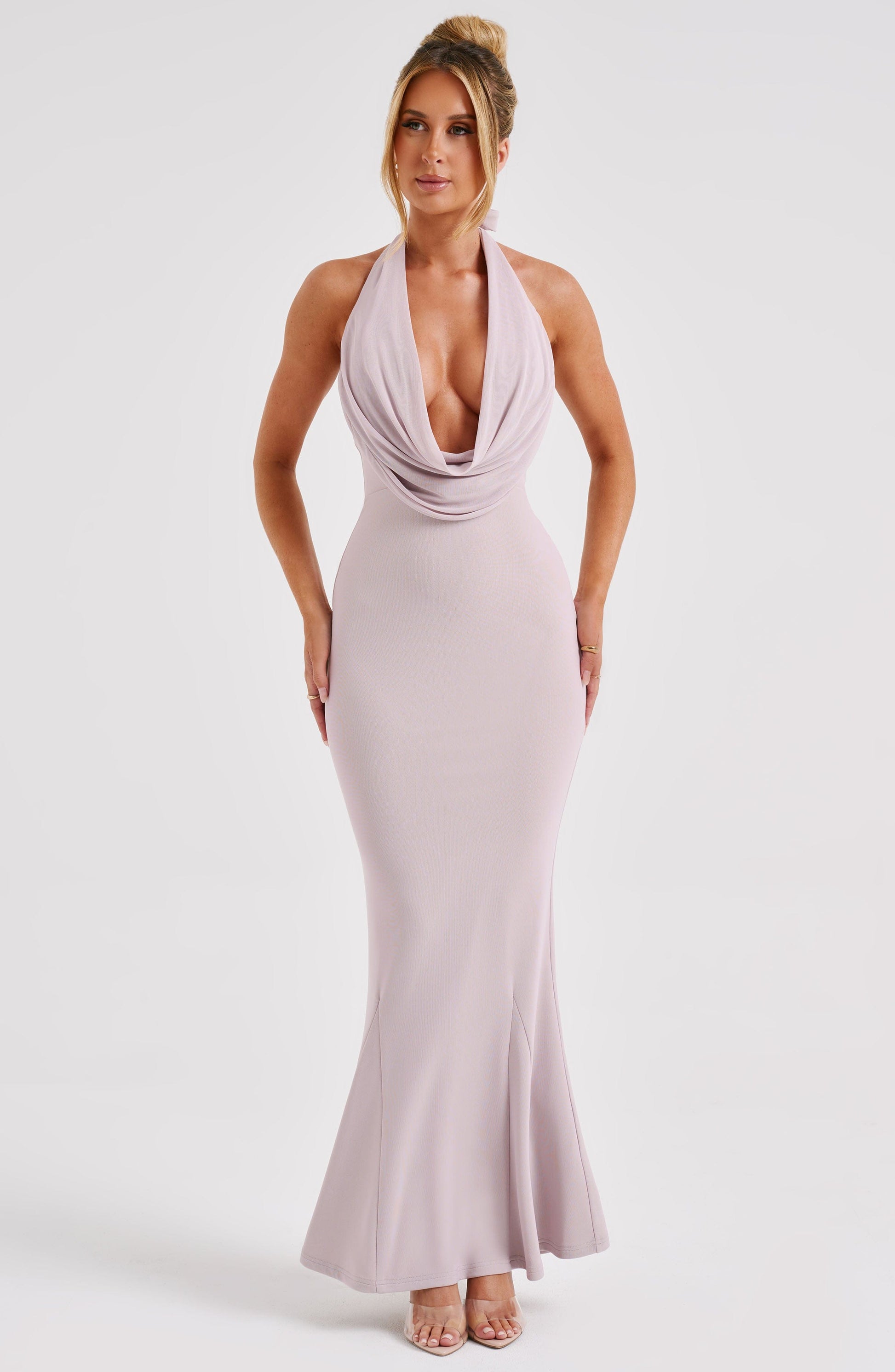 Chrishelle Maxi Haljina - Bone
