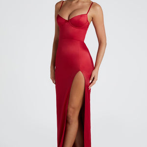 Clementine Maxi Haljina - Crvena