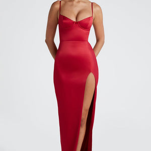 Clementine Maxi Haljina - Crvena