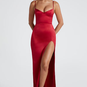 Clementine Maxi Haljina - Crvena