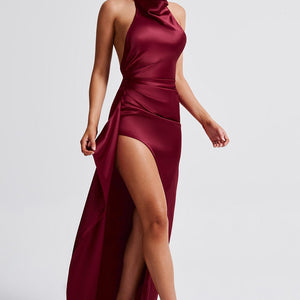 Colette Maxi Haljina - Burgundac