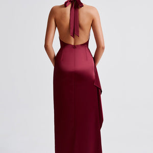 Colette Maxi Haljina - Burgundac