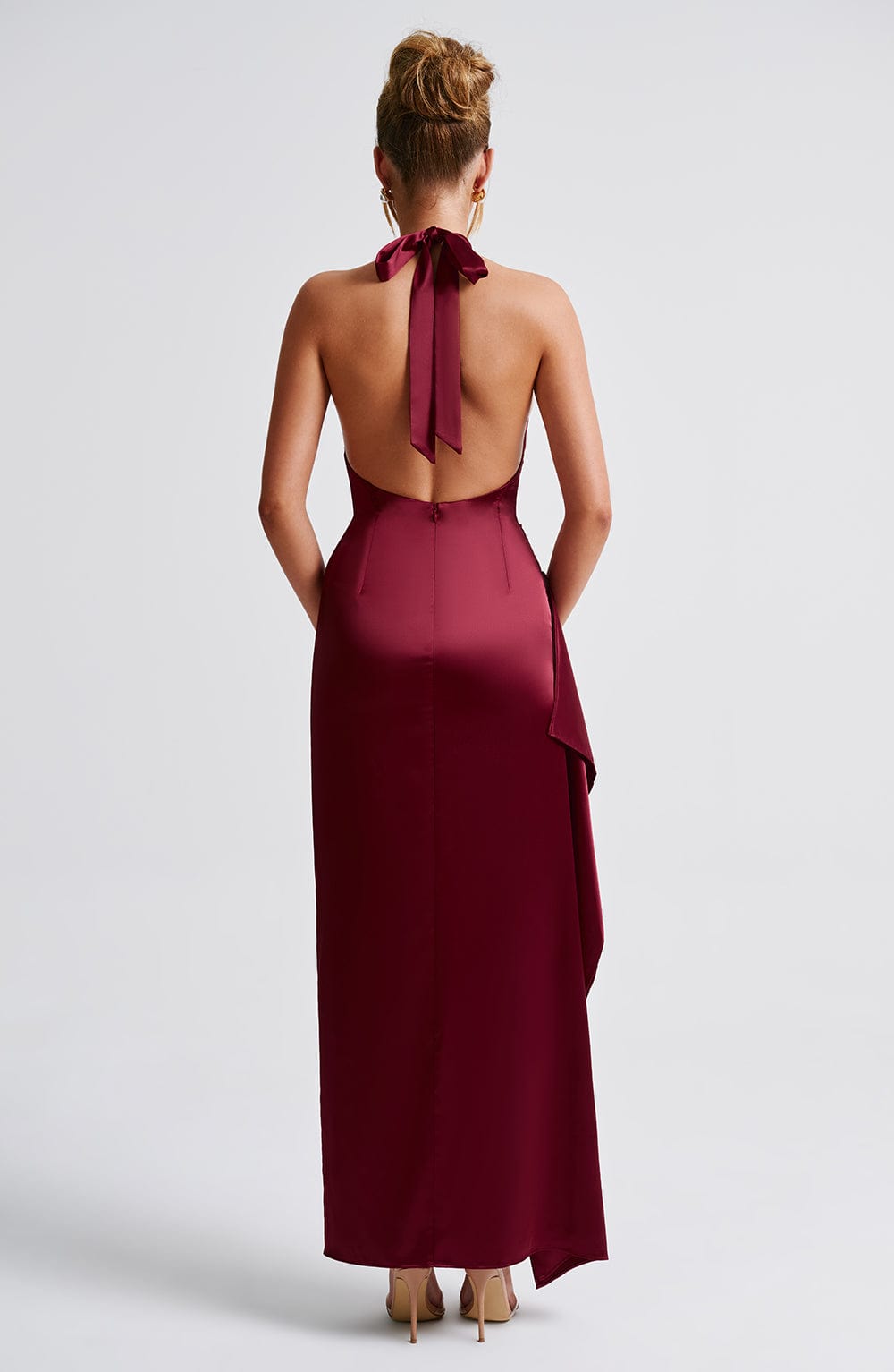 Colette Maxi Haljina - Burgundac