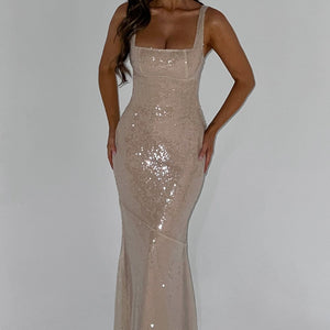 Corinne Maxi Haljina - Nude