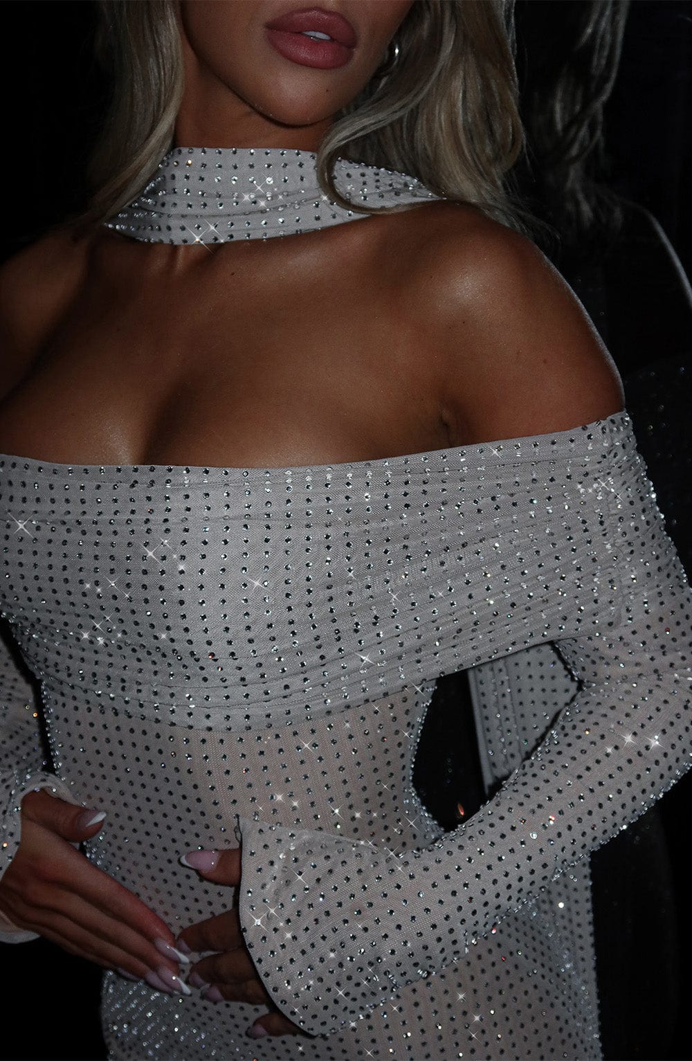 Cyprus Maxi Haljina - Nude