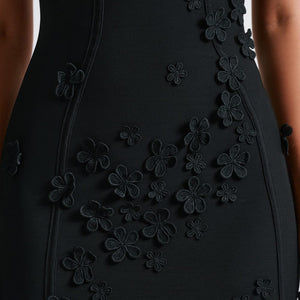 Dalary Maxi Haljina - Crna Podstavljena