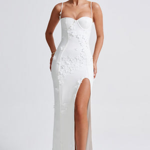 Dalary Maxi Haljina - Ivory Podstavljena