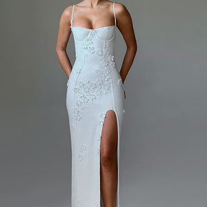 Dalary Maxi Haljina - Ivory Podstavljena