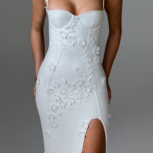 Dalary Maxi Haljina - Ivory Podstavljena