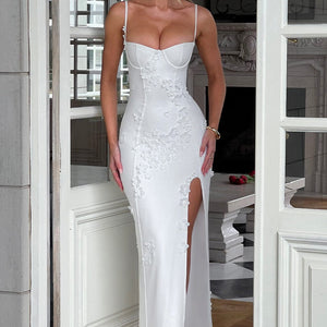 Dalary Maxi Haljina - Ivory Podstavljena