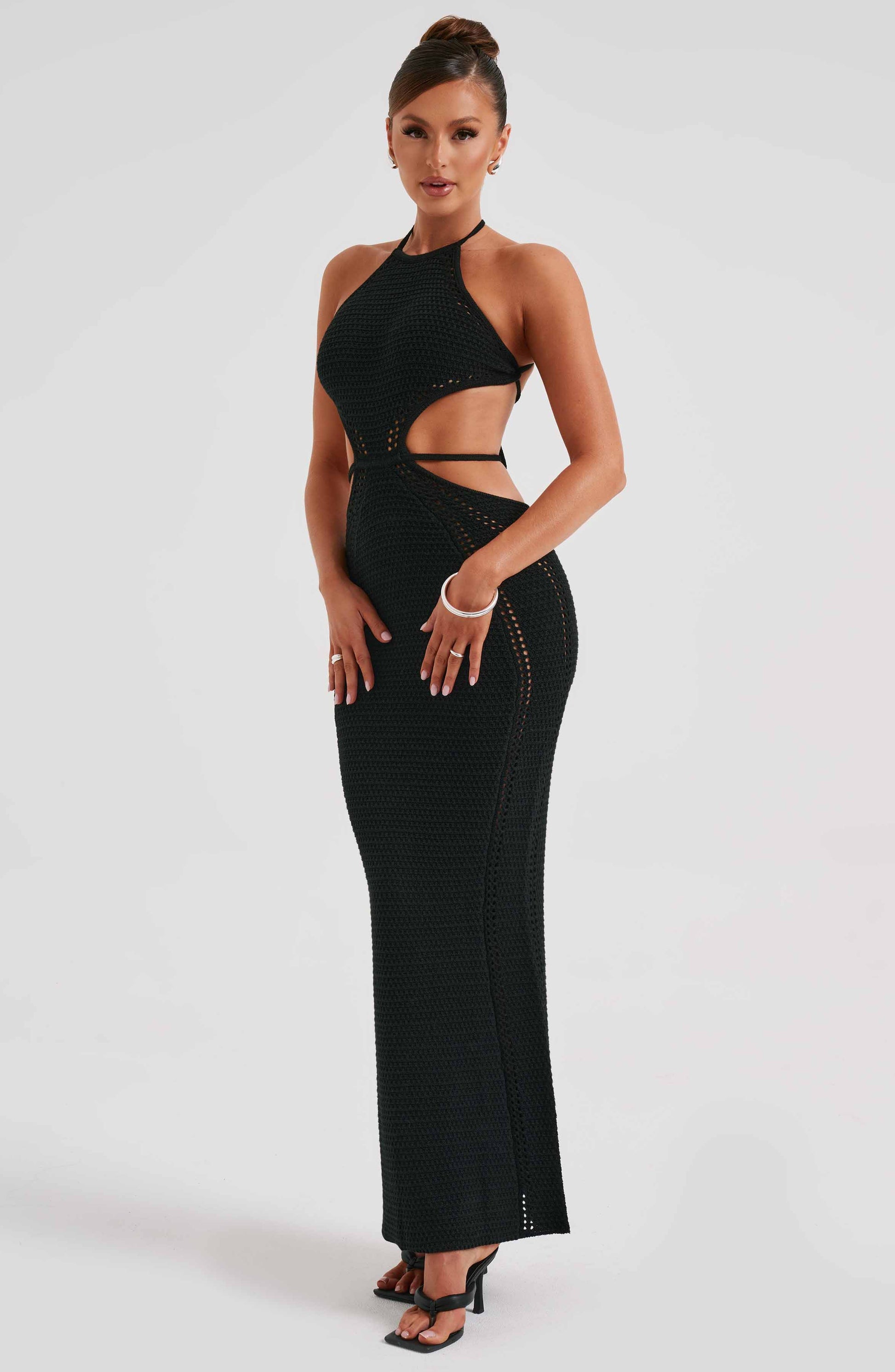 Delia Maxi Haljina - Crna