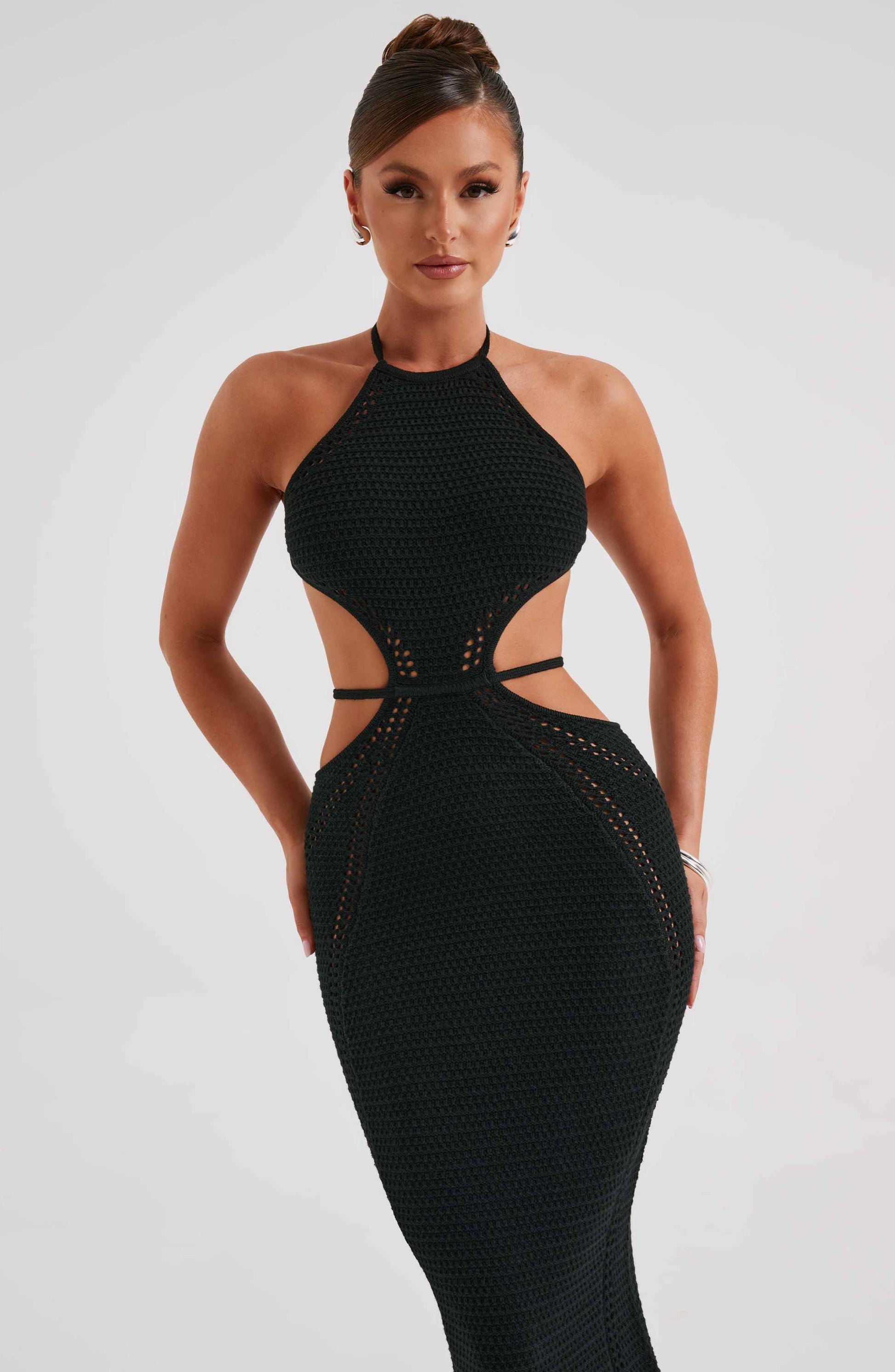 Delia Maxi Haljina - Crna