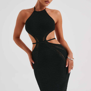 Delia Maxi Haljina - Crna