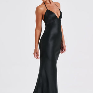 Delphine Maxi Haljina - Crna