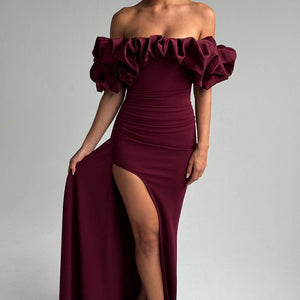 Elsie Maxi Haljina - Trešnja Lak