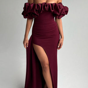 Elsie Maxi Haljina - Trešnja Lak