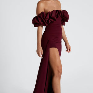 Elsie Maxi Haljina - Trešnja Lak