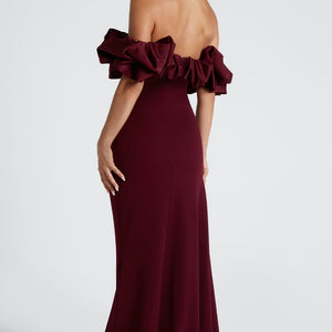 Elsie Maxi Haljina - Trešnja Lak