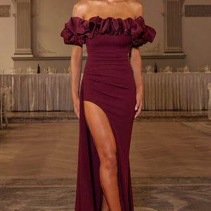 Elsie Maxi Haljina - Trešnja Lak