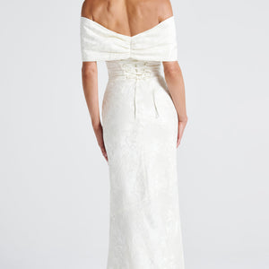 Emberly Maxi Haljina - Slonovača