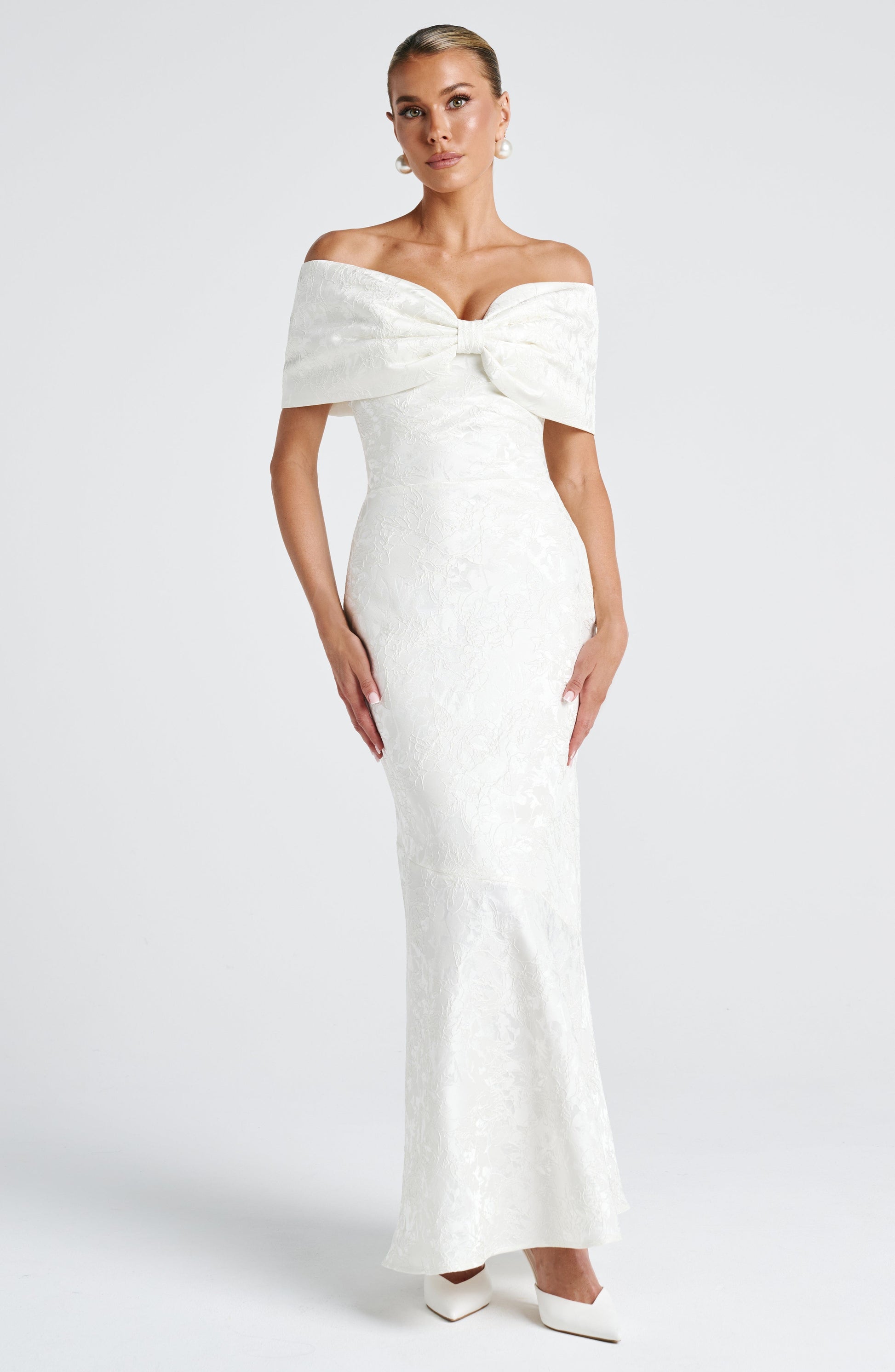 Emberly Maxi Haljina - Slonovača