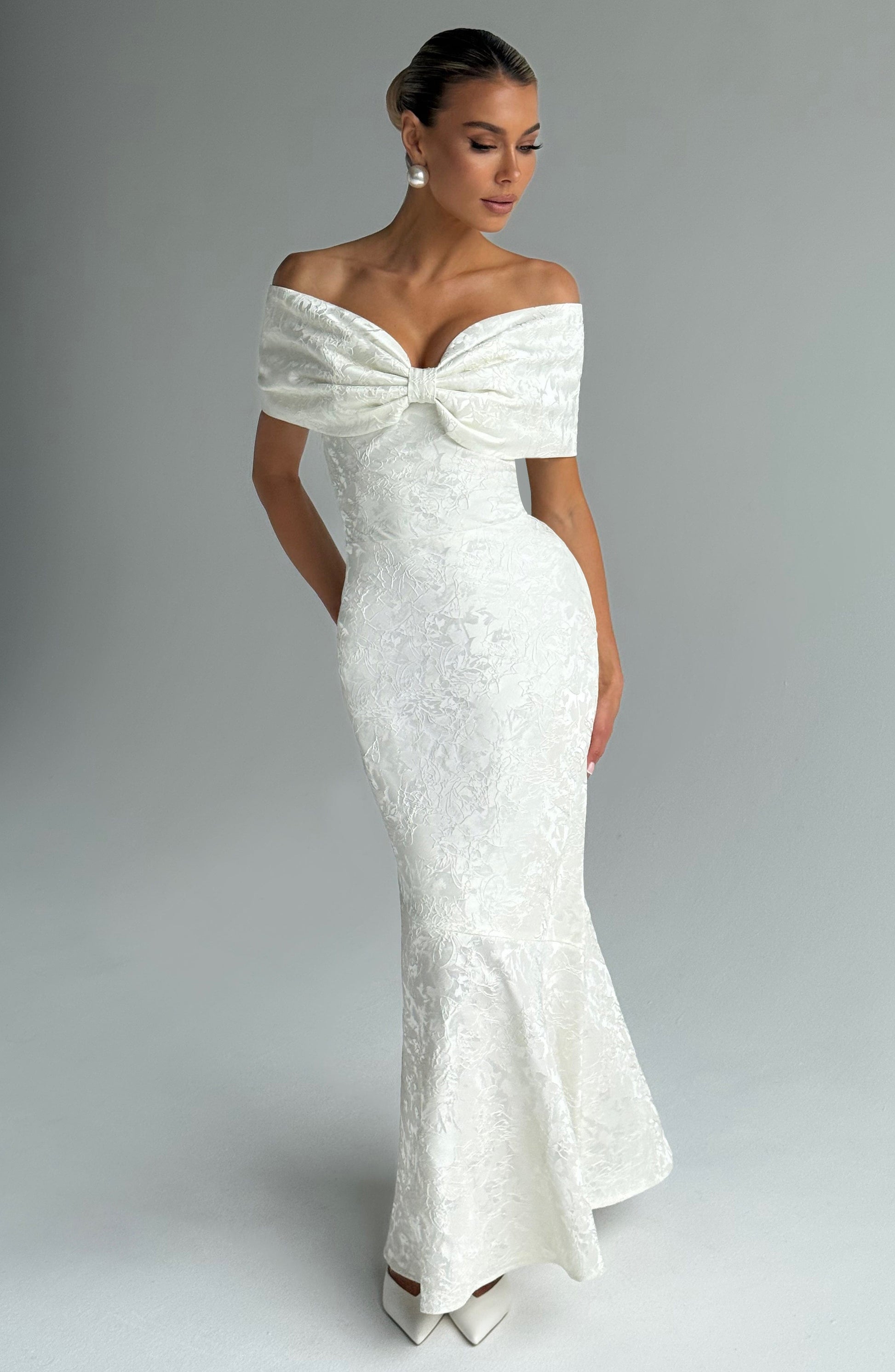 Emberly Maxi Haljina - Slonovača