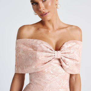 Emberly Maxi Haljina - Nježna breskva