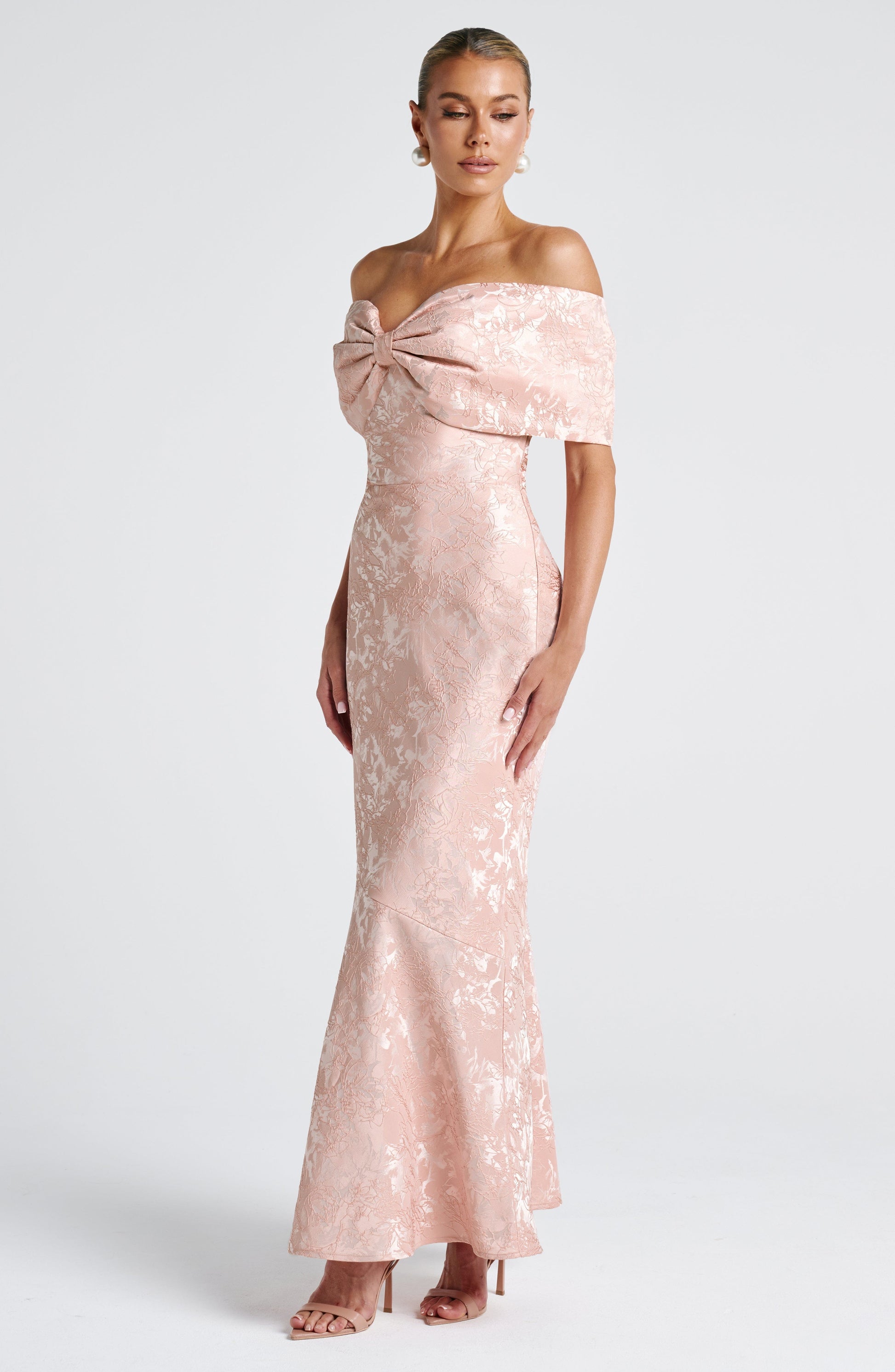 Emberly Maxi Haljina - Nježna breskva