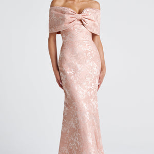 Emberly Maxi Haljina - Nježna breskva