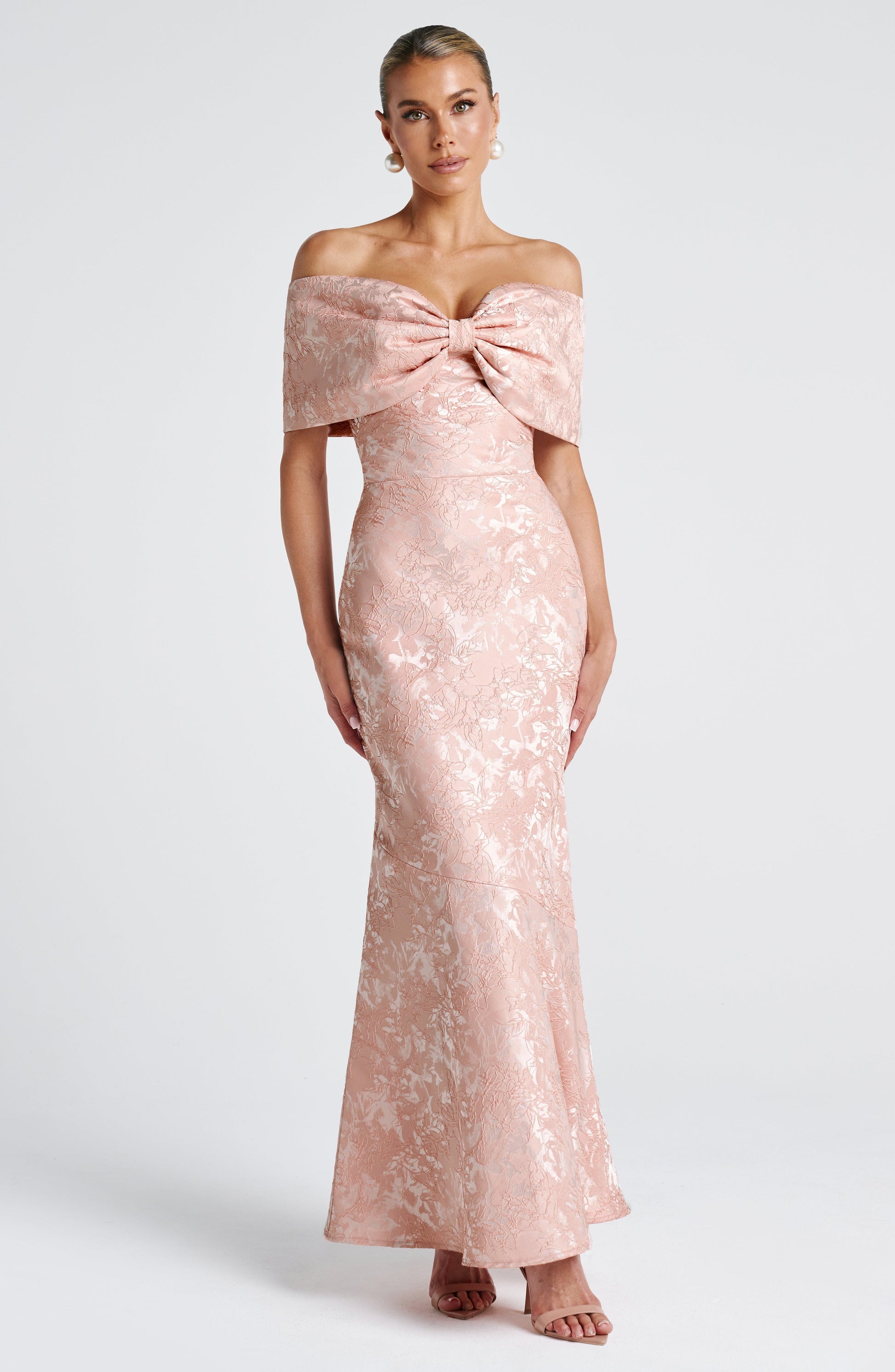 Emberly Maxi Haljina - Nježna breskva