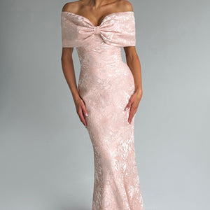 Emberly Maxi Haljina - Nježna breskva