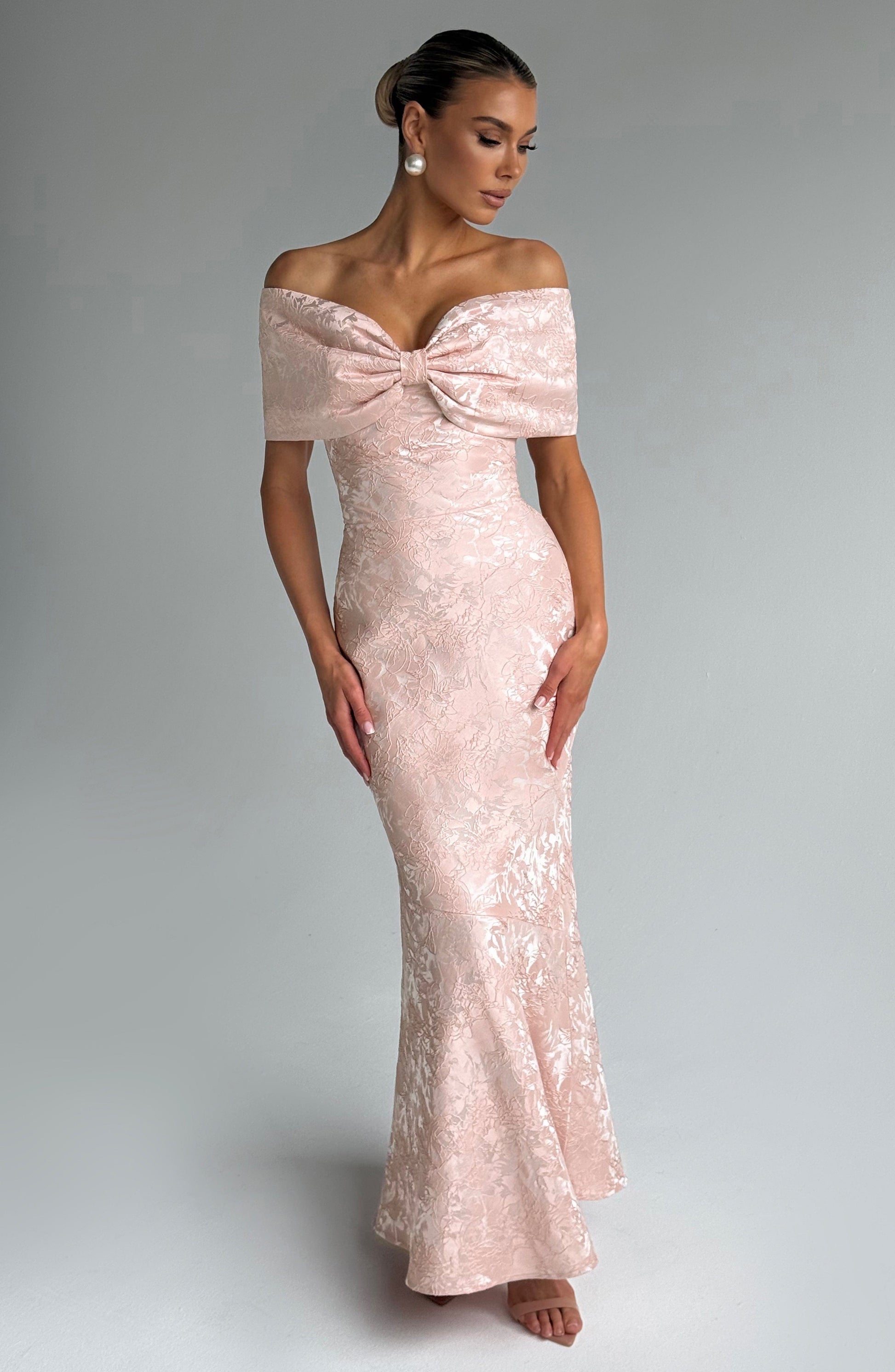 Emberly Maxi Haljina - Nježna breskva