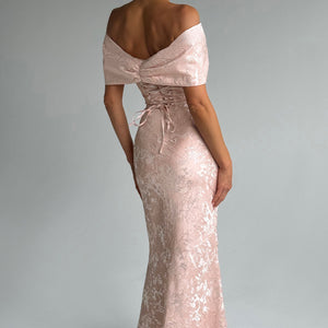 Emberly Maxi Haljina - Nježna breskva