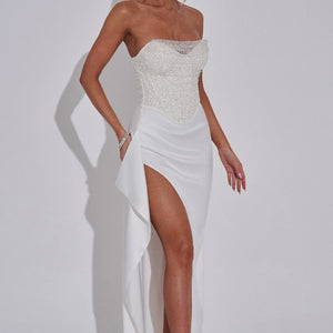 Emrielle Maxi Haljina - Krem