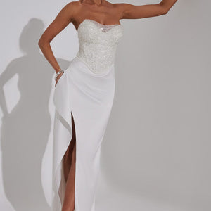 Emrielle Maxi Haljina - Krem