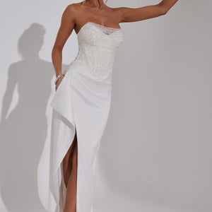 Emrielle Maxi Haljina - Krem