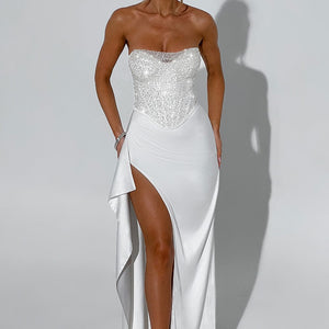 Emrielle Maxi Haljina - Krem