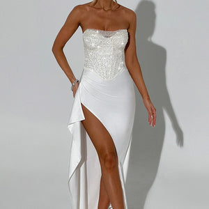 Emrielle Maxi Haljina - Krem