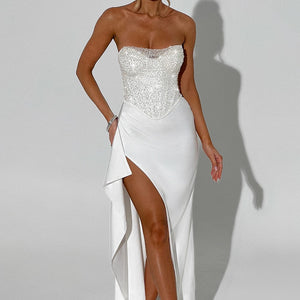 Emrielle Maxi Haljina - Krem