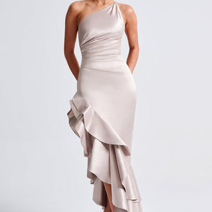 Esmeraya Maxi Haljina - Šampanjac