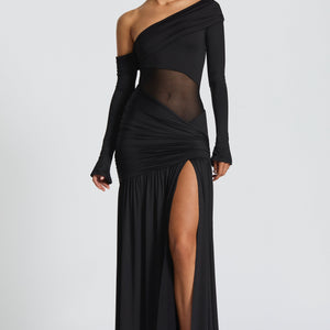 Ettalie Maxi Haljina - Crna