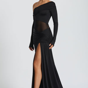 Ettalie Maxi Haljina - Crna