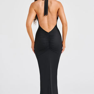 Evangeline Maxi Haljina - Crna