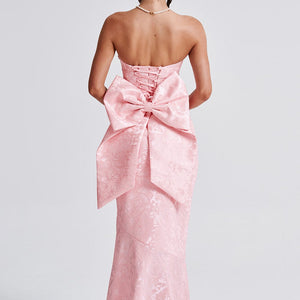 Felicity Maxi Haljina - Roza