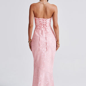 Felicity Maxi Haljina - Roza