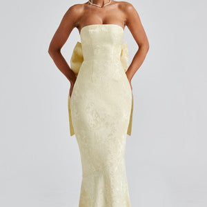 Felicity Maxi Haljina - Limun