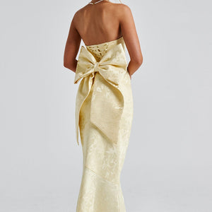 Felicity Maxi Haljina - Limun