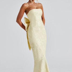 Felicity Maxi Haljina - Limun